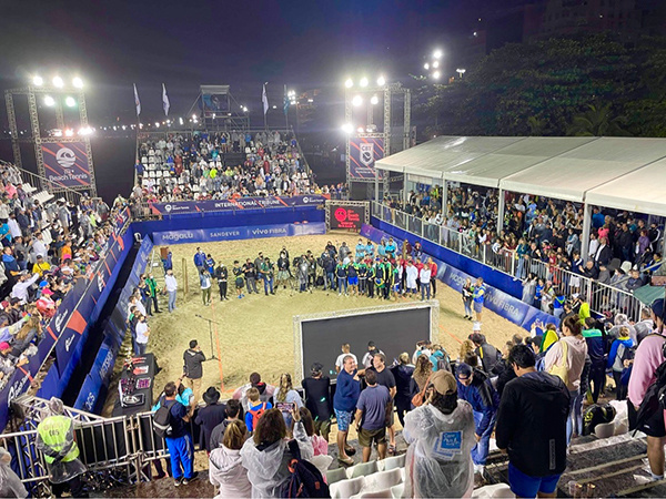 会場:ブラジル・リオ・デ・ジャネイロ